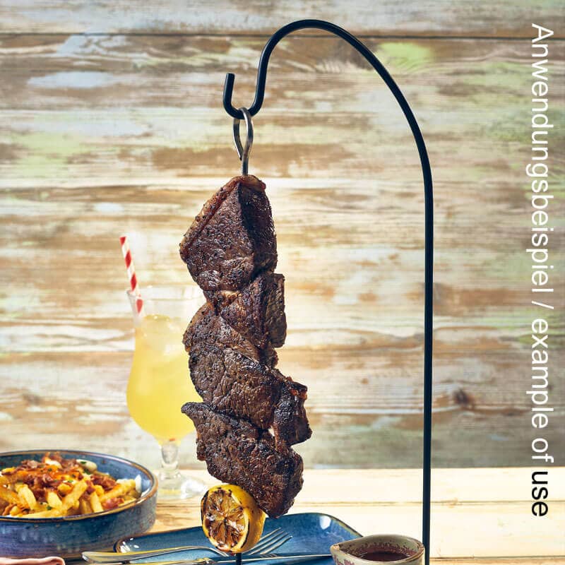 Brochettes en acier inoxydable - 30,5 cm (6 pcs)