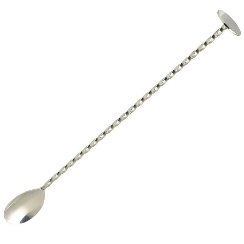 Cuillère à cocktail Disc, acier inoxydable - 27 cm