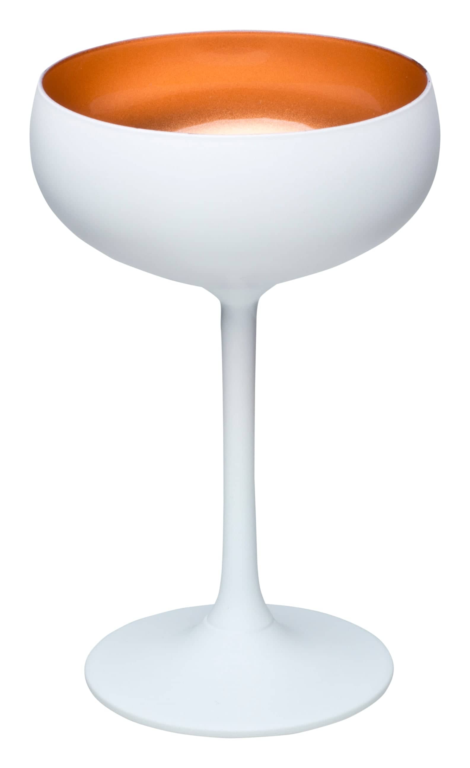 Coupe à cocktail, blanc/bronze mat, Elements Stölzle - 230ml