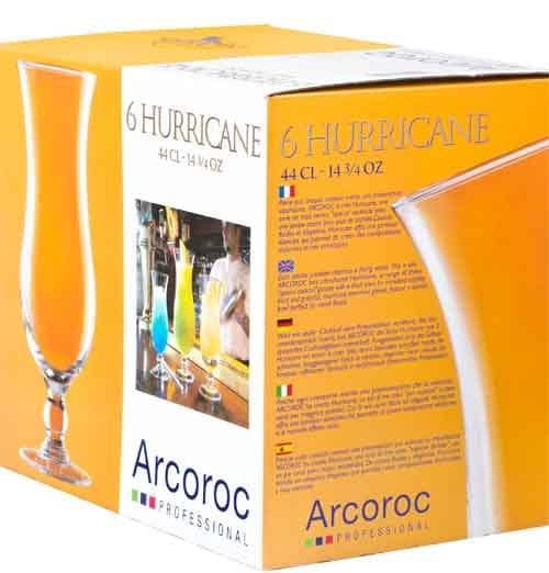 Copa de cóctel Elegance Hurricane, Arcoroc - 440 ml (6 uds)