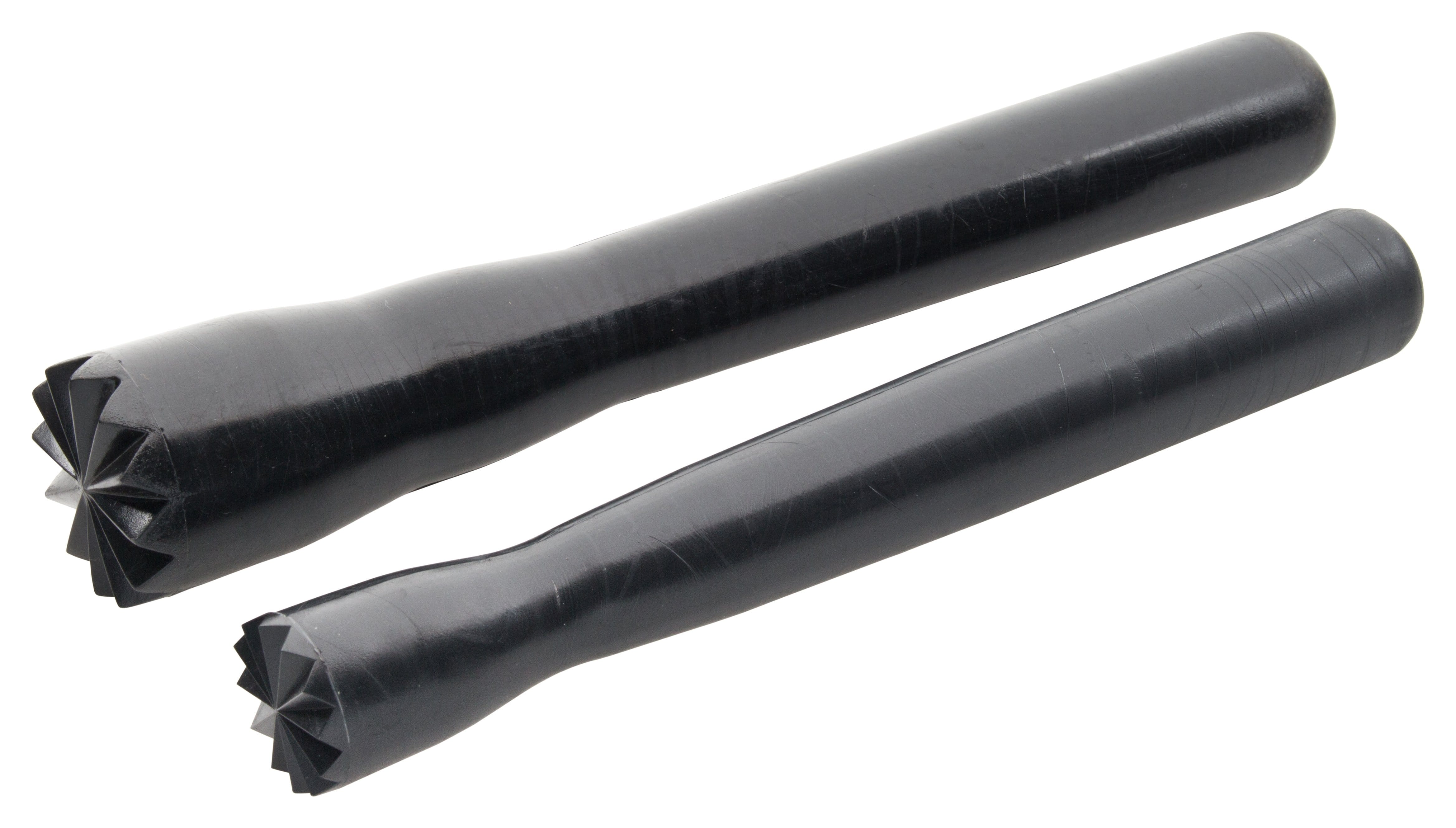 Pilon de bar, extrémité en forme d'étoile, plastique - noir (21/24cm)