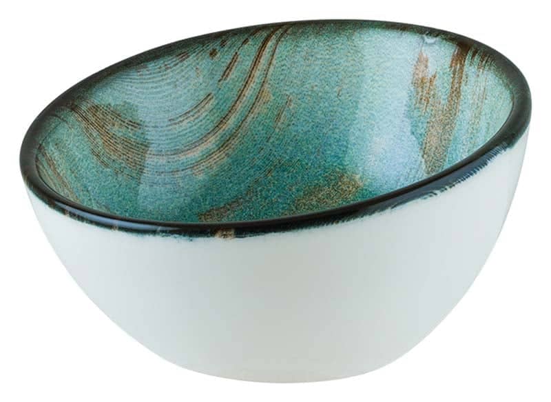 Bonna Madera Mint Vanta Cuenco 8 cm, 6 cl azul - 24 ud