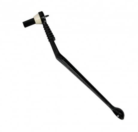 Group head cleaning brush, black plastic - 24cm
