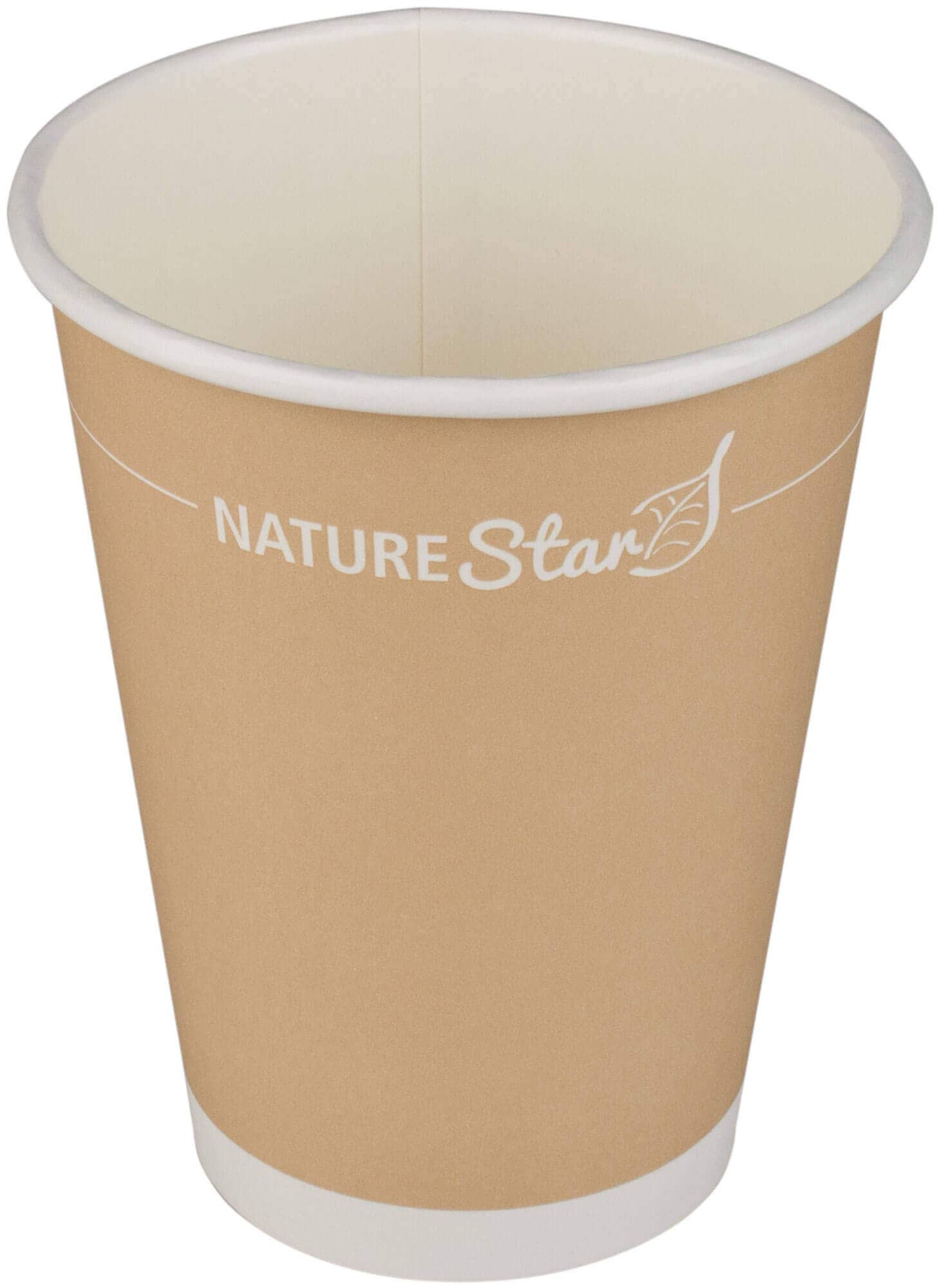 Kaffeebecher Papier, braun - 300ml, 9cm (1000 Stk.)