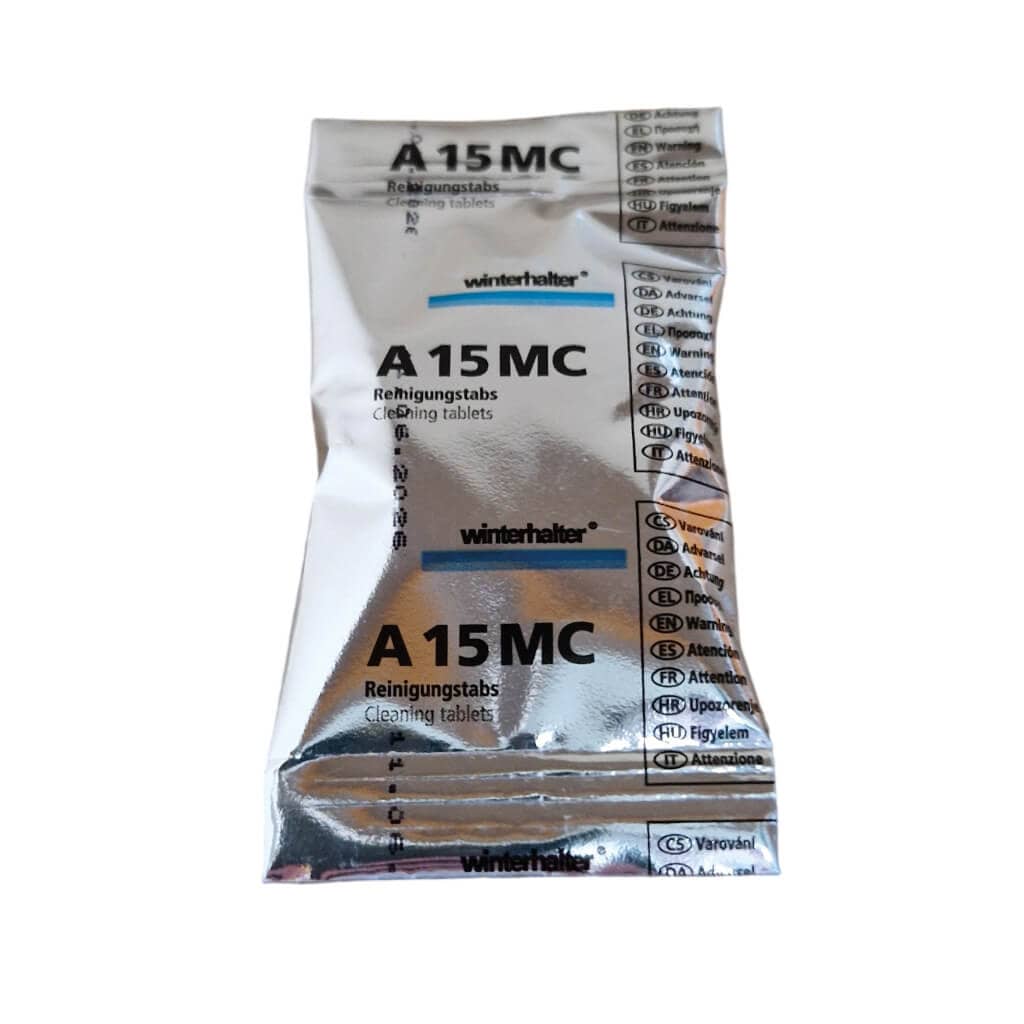 Pastilles nettoyantes pour lave-vaisselle A 15 MC Winterhalter (25 x 8 g)