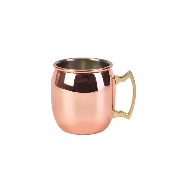 Moscow Mule Mug en acier inoxydable couleur cuivre - 400 ml
