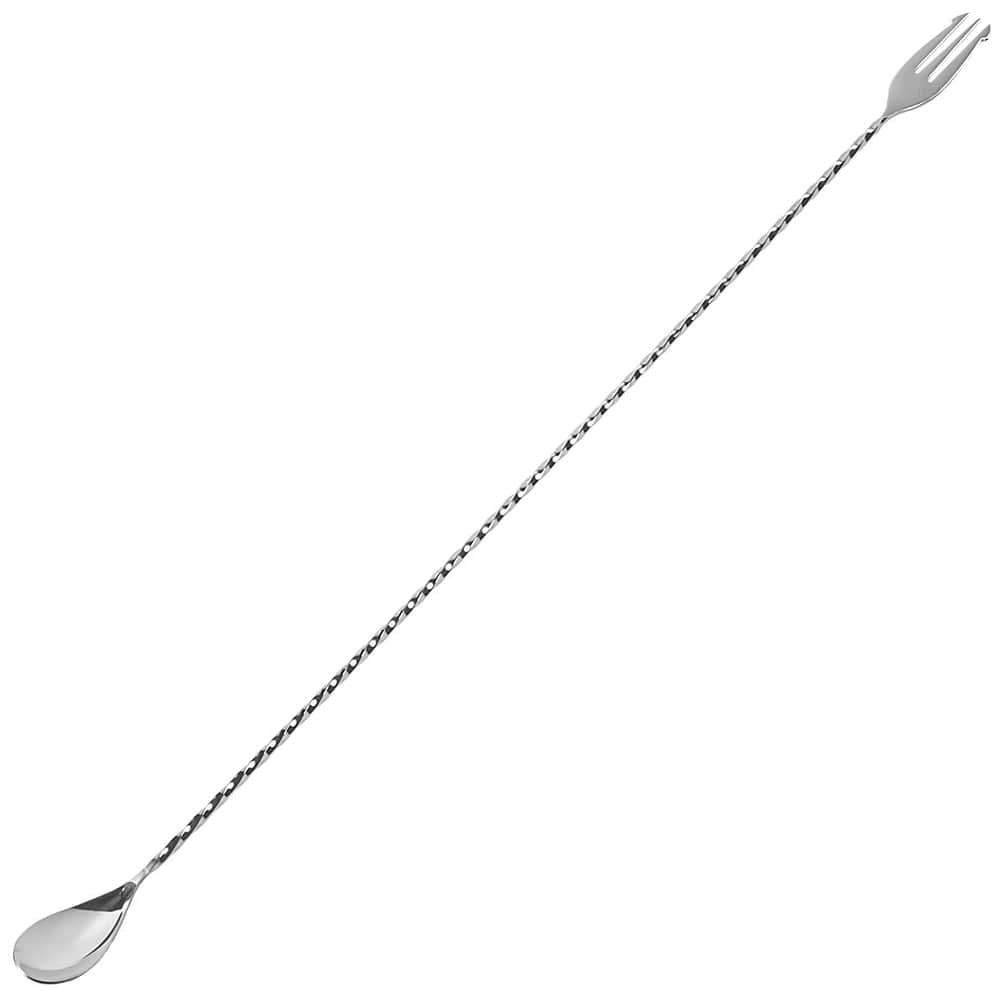 Bar spoon Japanese, stainless steel, silver coloured - 50cm