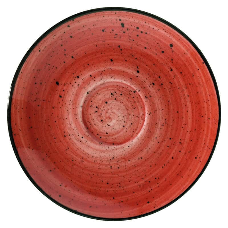 Bonna Aura Passion Rita Untertasse 12cm rot - 6 Stück