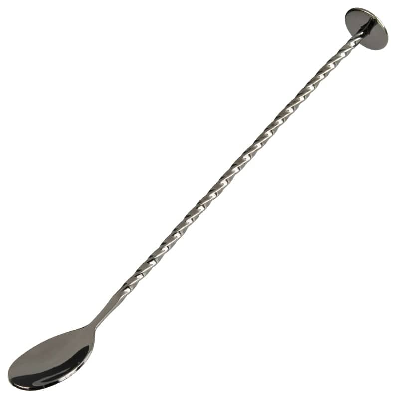 Bar spoon Disc, gunmetal black, Uberbartools - 25,5cm
