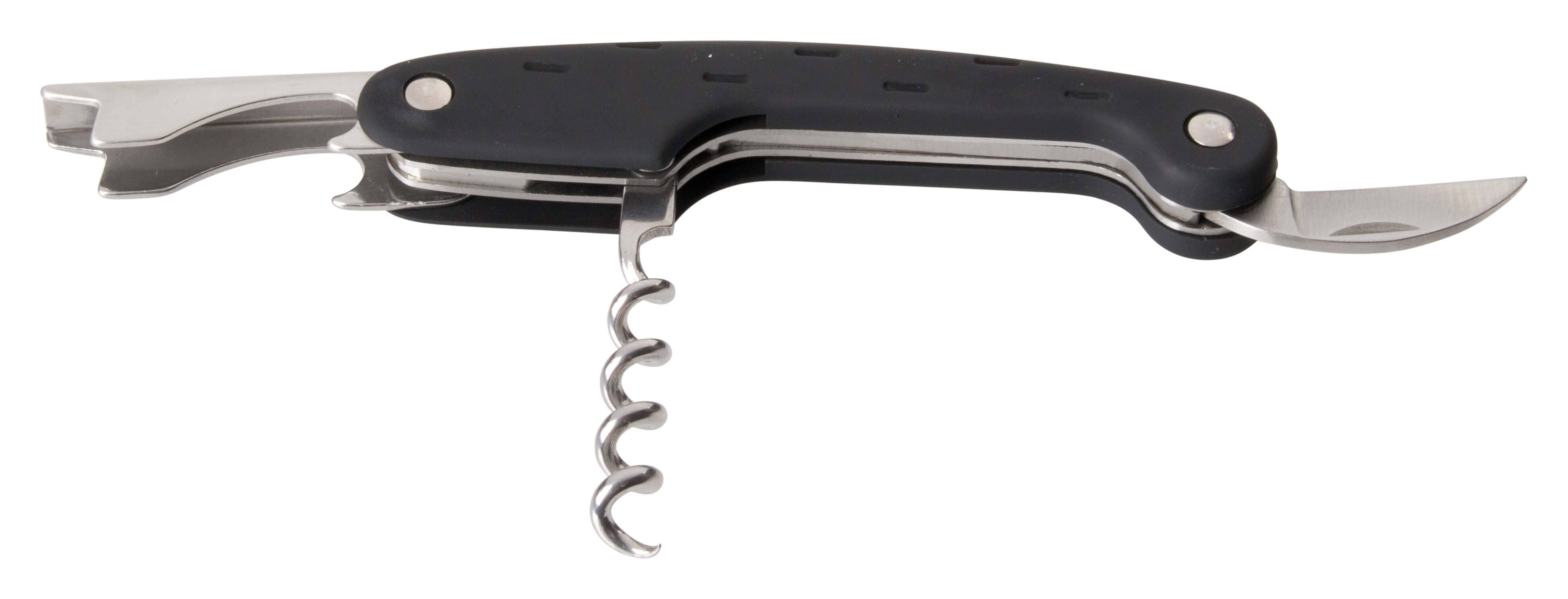 Cuchillo de camarero - mango recubierto de goma