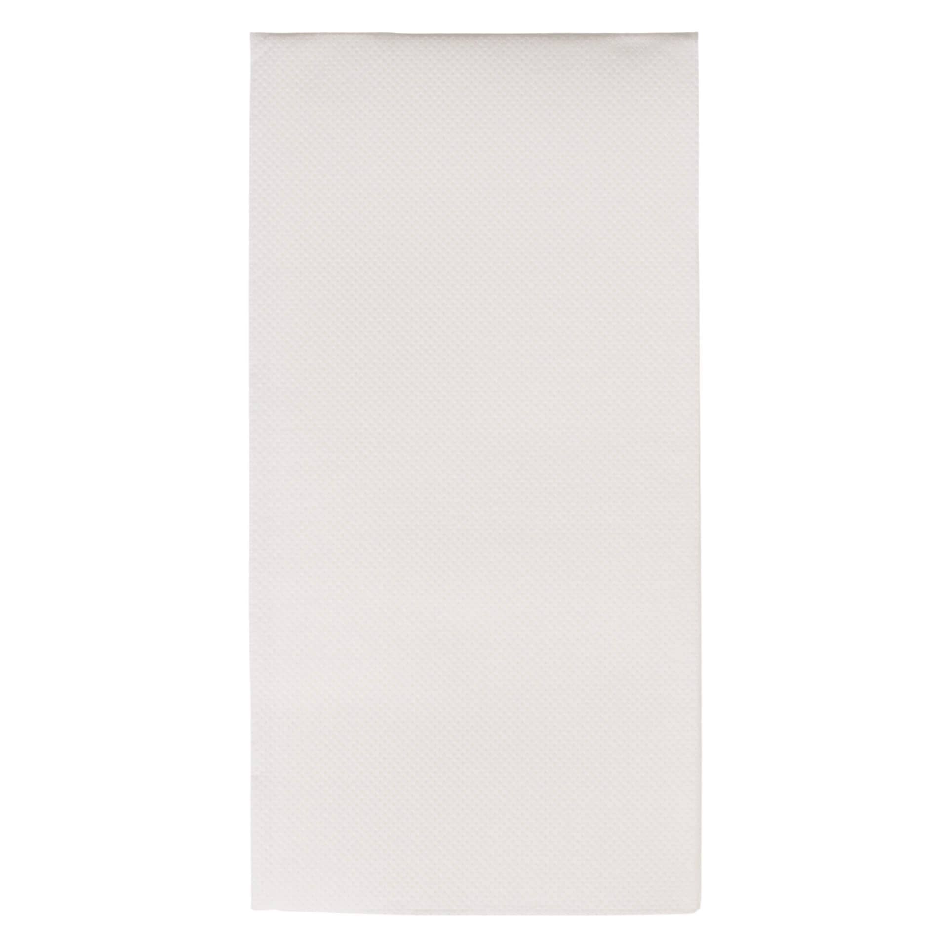 Pulp napkin, 38x38 cm, 1/8 fold, 2-ply, micro-embossed - white (40 pcs.)