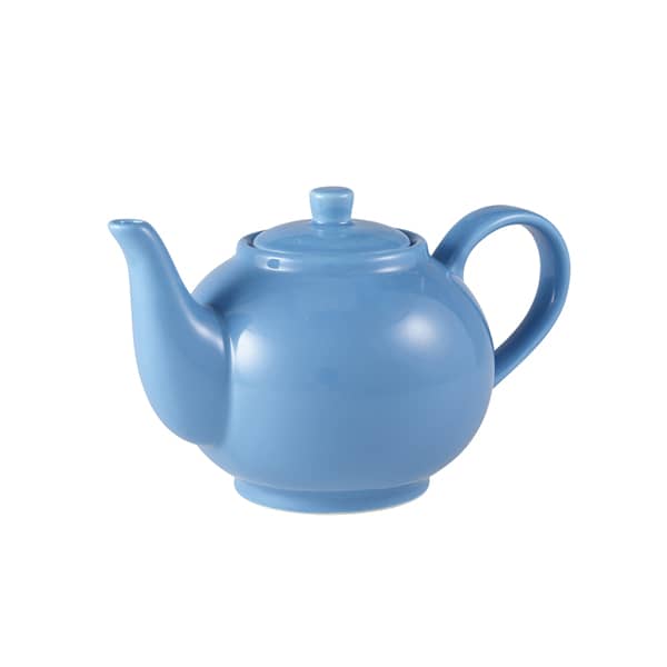 Théière en porcelaine bleue – 450 ml (6 pcs)