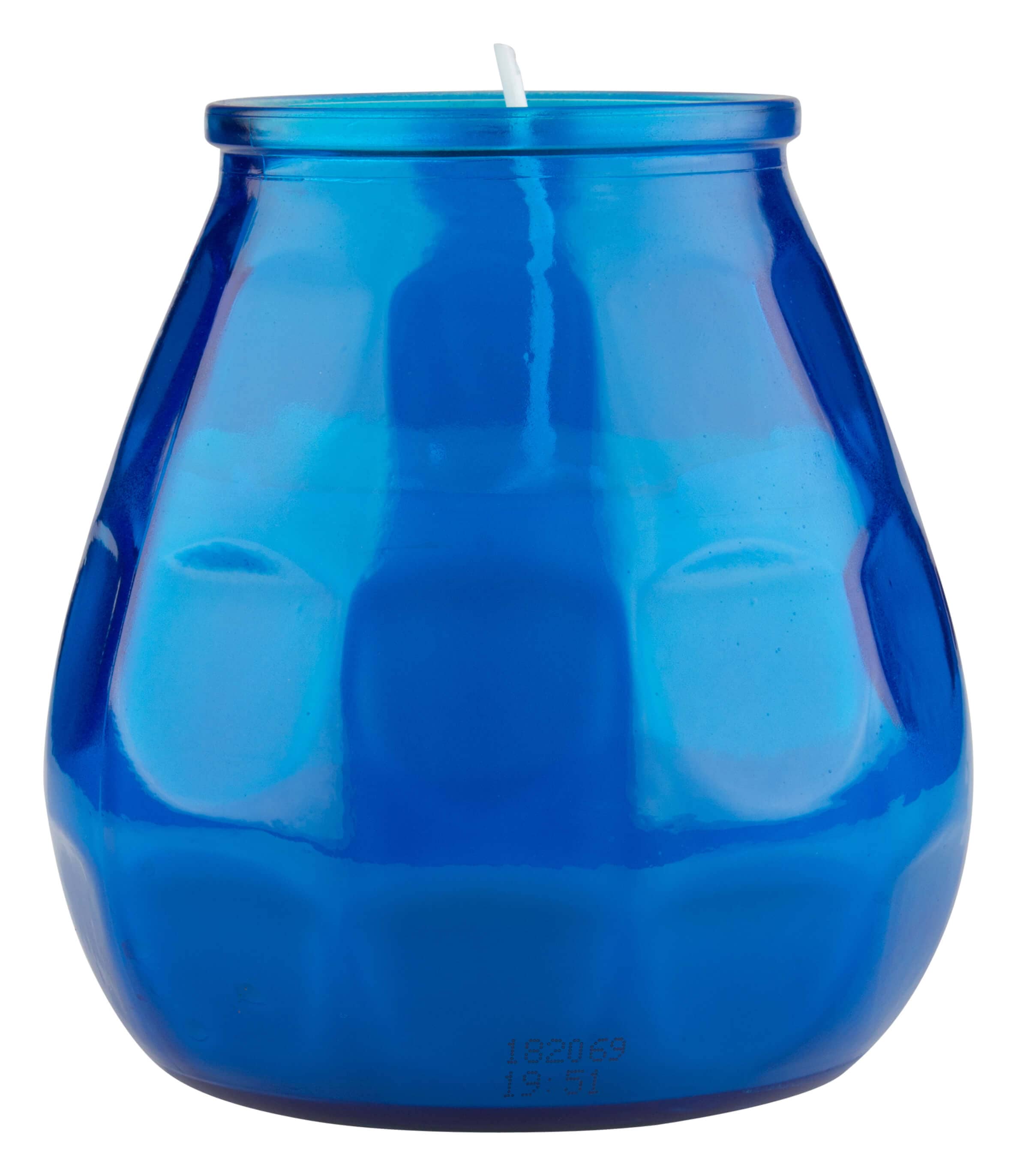 Portavelas Twilight, Bolsius Professional, 70 horas, 10,4 x 9,9 cm - azul (1 ud)