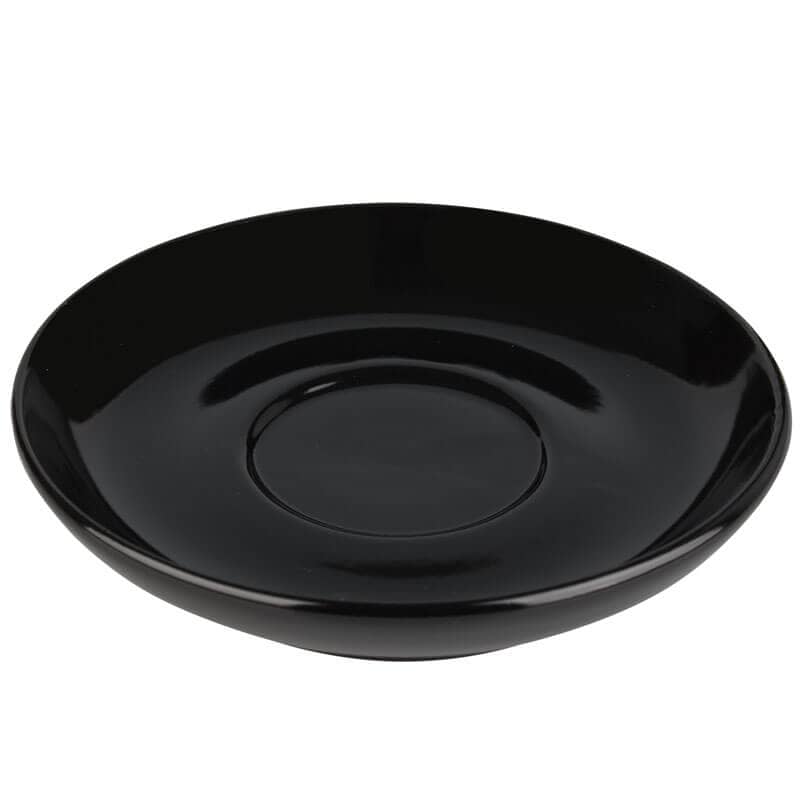 Cappuccino Untertasse schwarz - 13,6cm (48 Stk.)