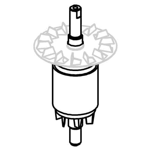 50833 - Santos #50 - Rotor komplett mit Achse