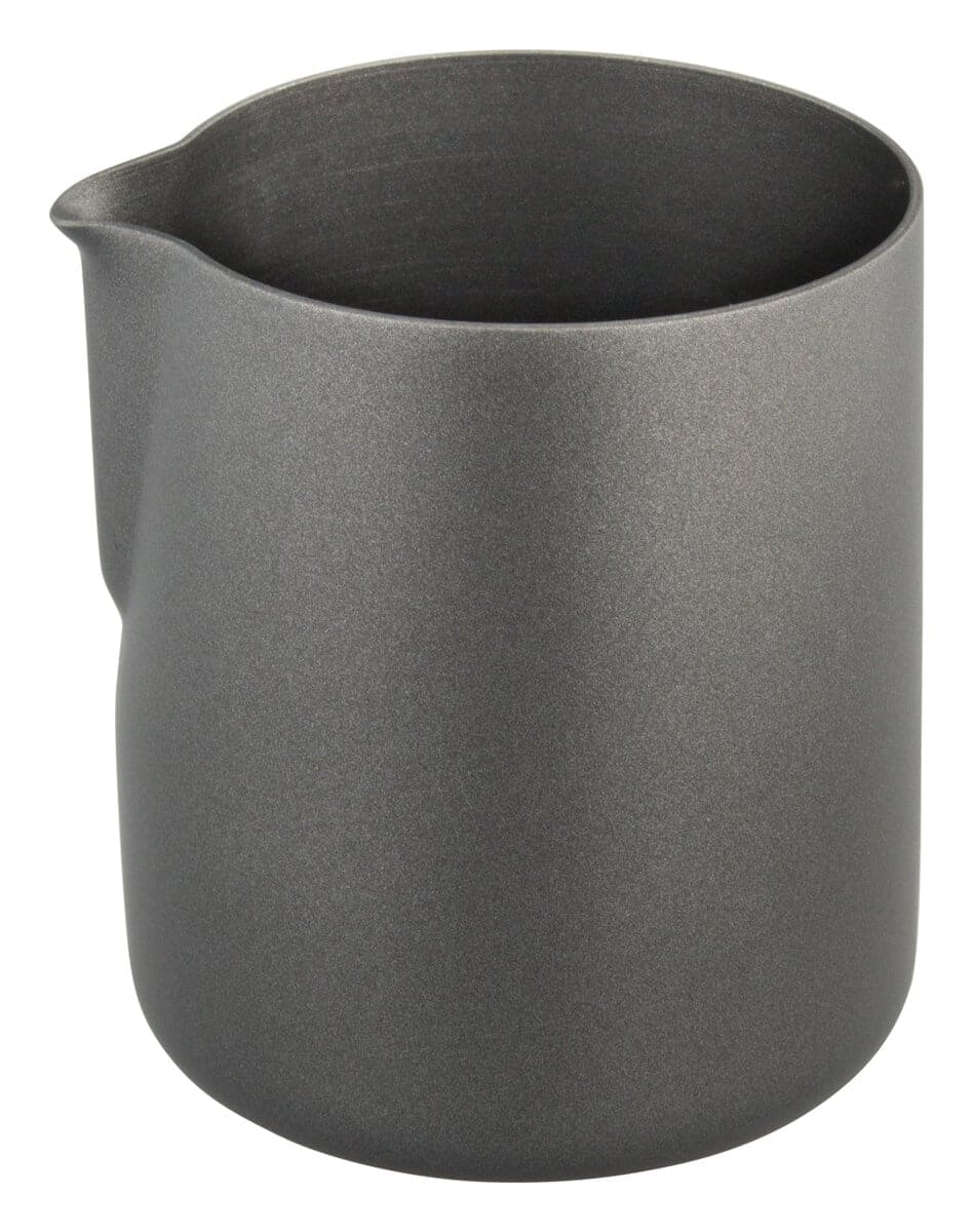 Mini pot à lait, revêtement antiadhésif, noir - 150ml
