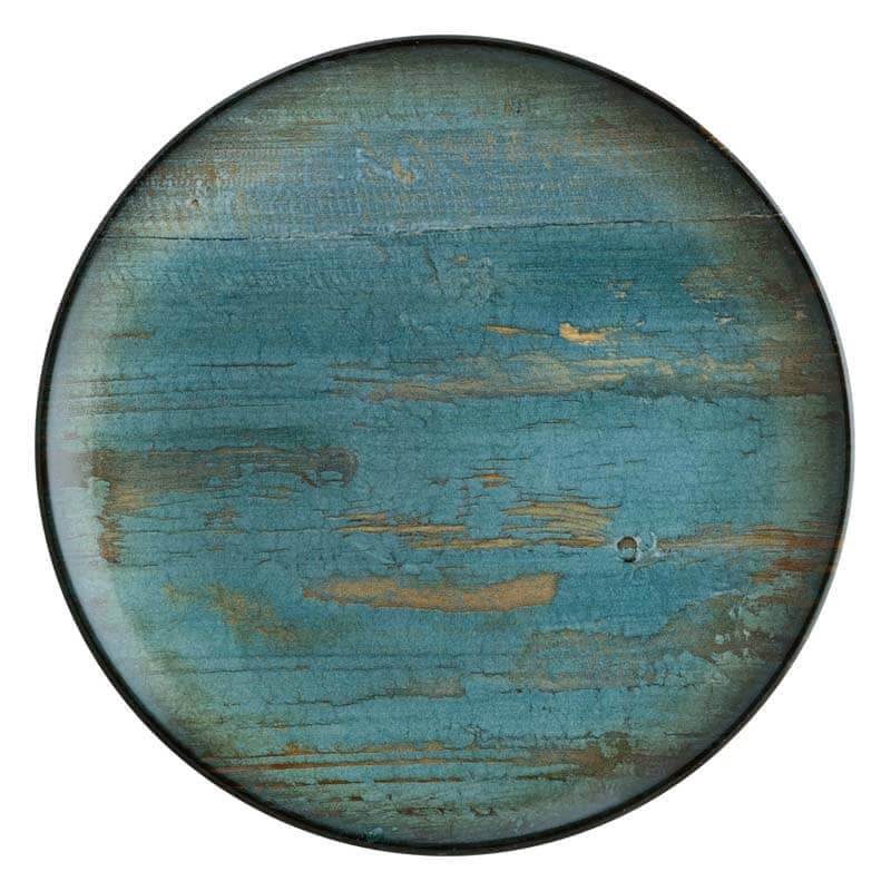 Bonna Madera Mint Gourmet Flat Plate, 27 cm, Blue - 12-Pack