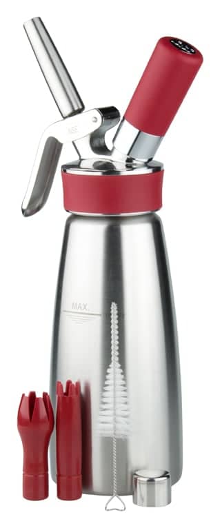 iSi Sahnebereiter "Gourmet Whip PLUS", Edelstahl - 0,5l