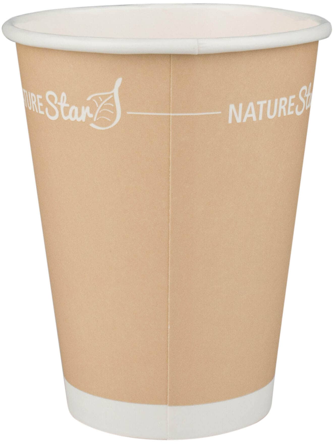 Kaffeebecher Papier, braun - 300ml, 9cm (1000 Stk.)