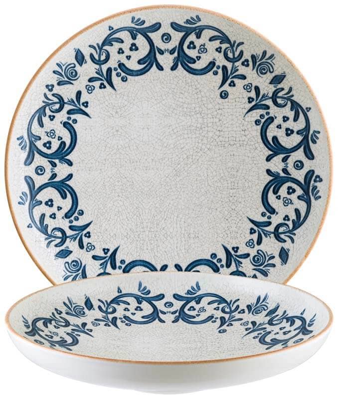 Bonna Viento Hygge Plato para pasta 28 cm azul - 6 ud