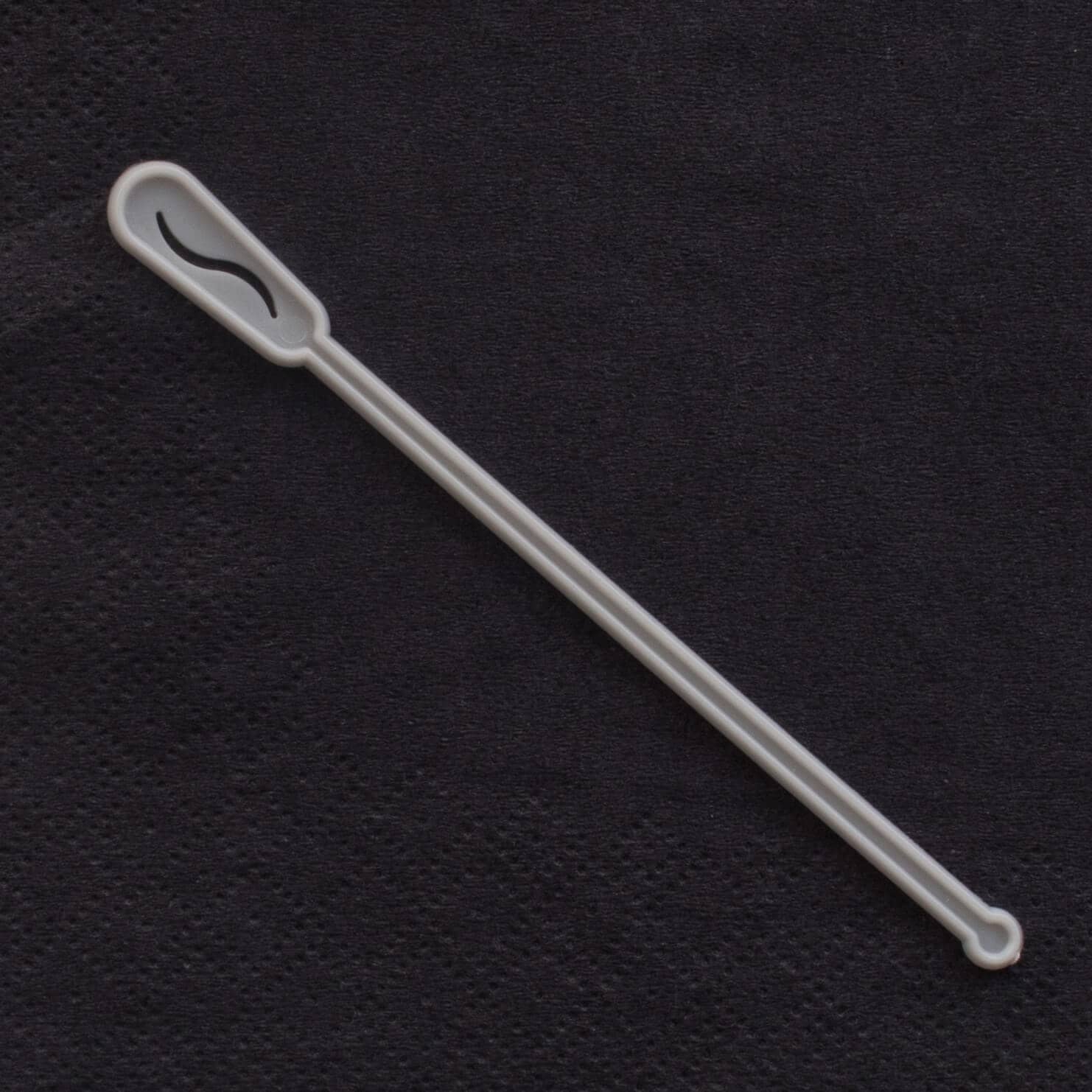 White Plastic Stirring Sticks, PS, 11 cm (500 pcs.)