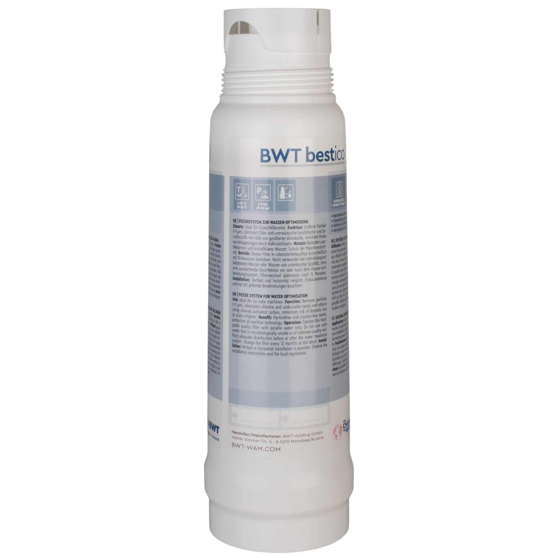 BWT bestico 20 Ersatzfilter für Eismaschinen