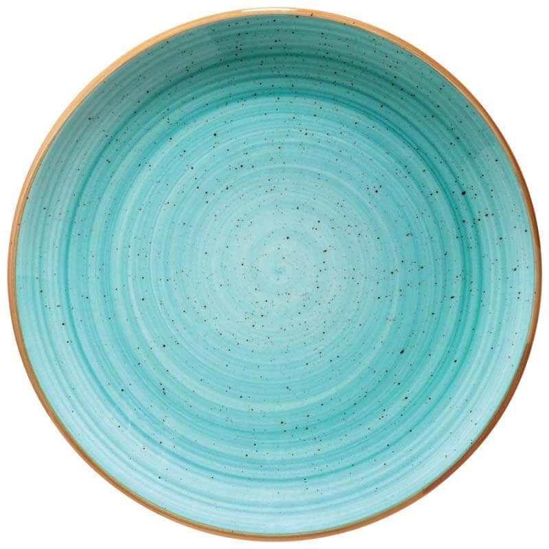 Bonna Aura Aqua Gourmet Teller flach 30cm türkis - 6 Stück