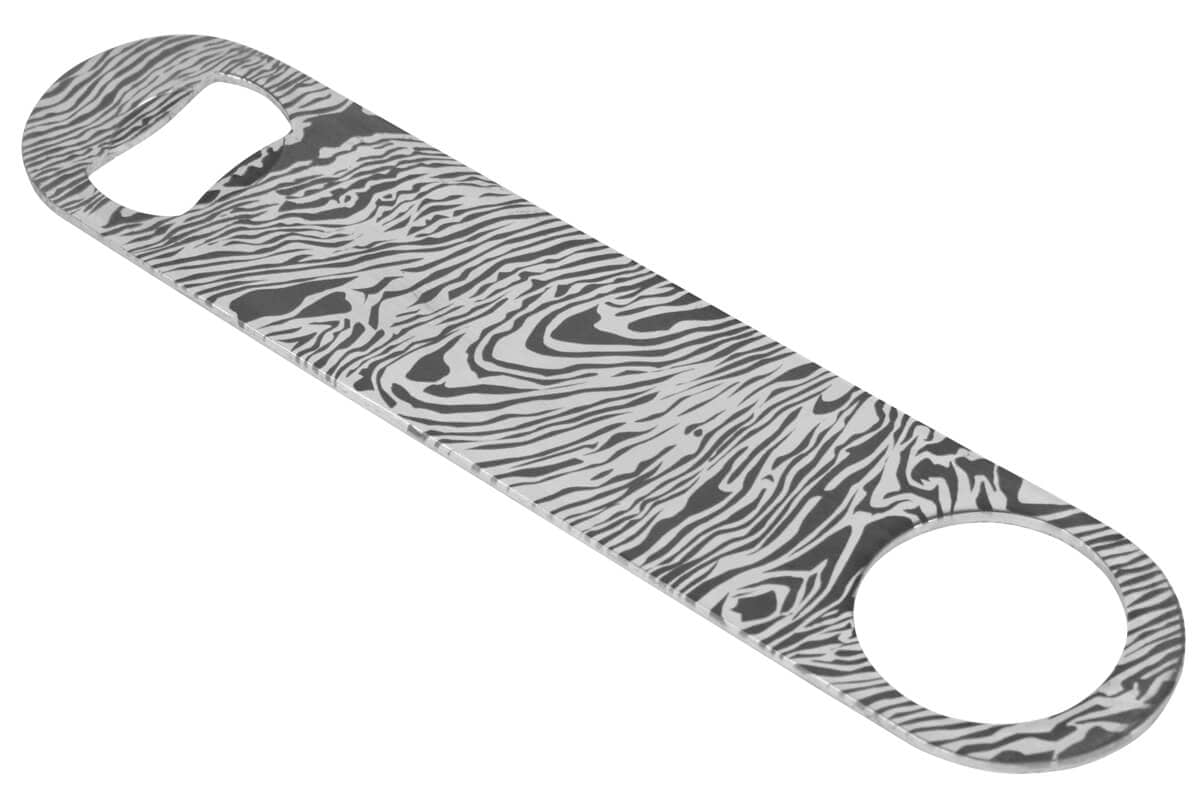 Speed opener, stainless steel - edition: damask