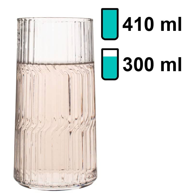 Vaso de cóctel Dunes, Pasabahce - 410 ml (3 uds)