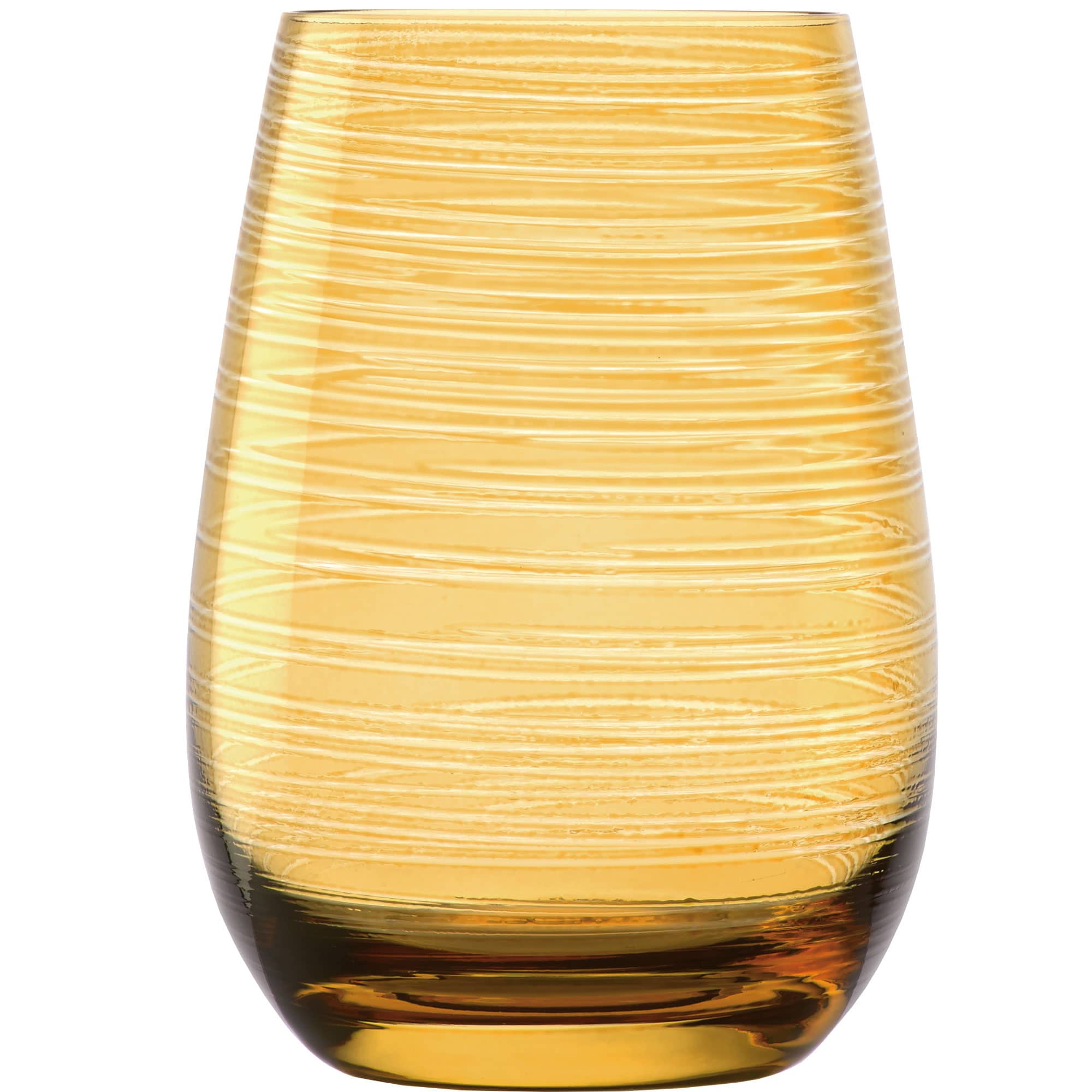 Gobelet Twister ambre, Stölzle - 465ml
