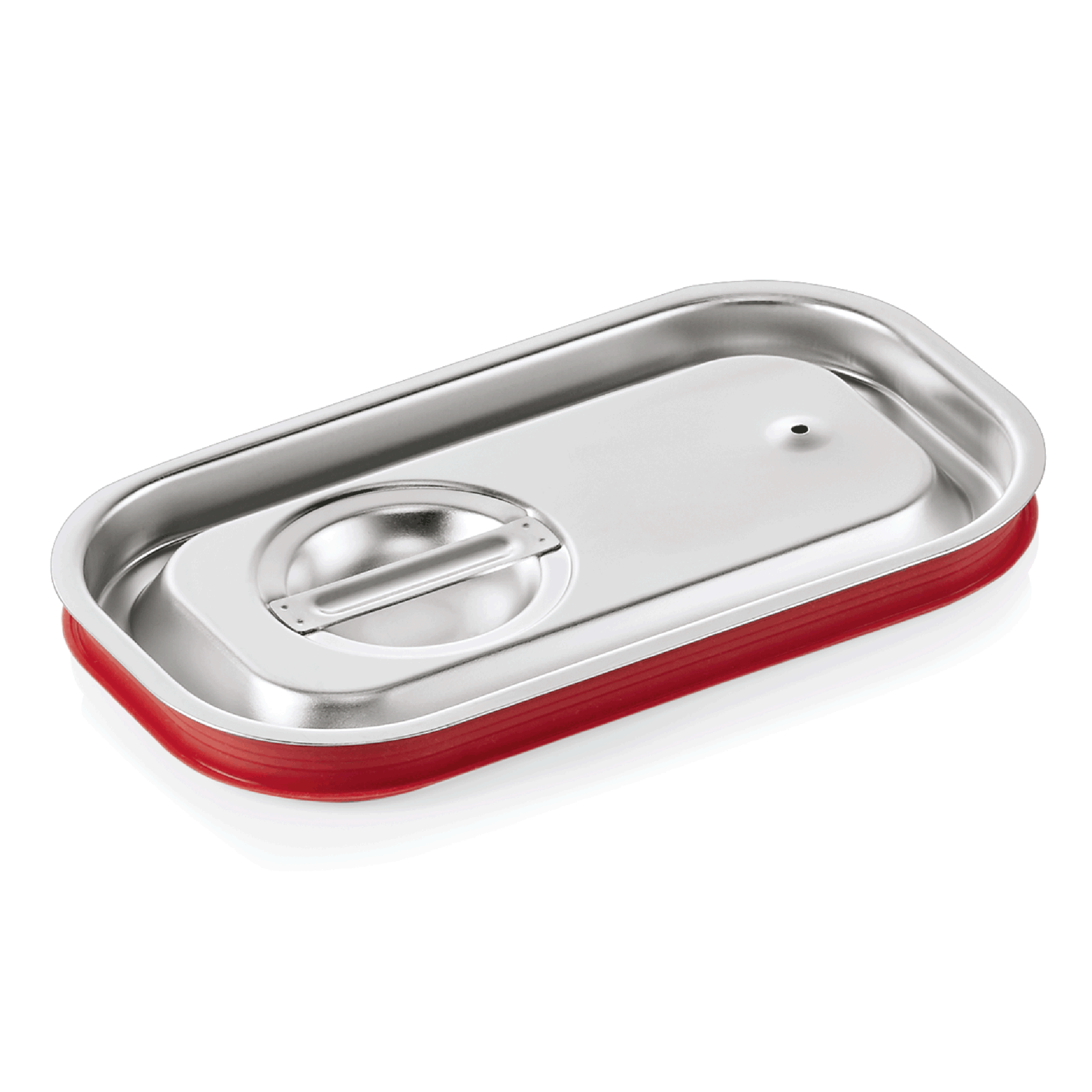 GN 1/4 transport lid, silicone seal, CNS (GN CORE series)