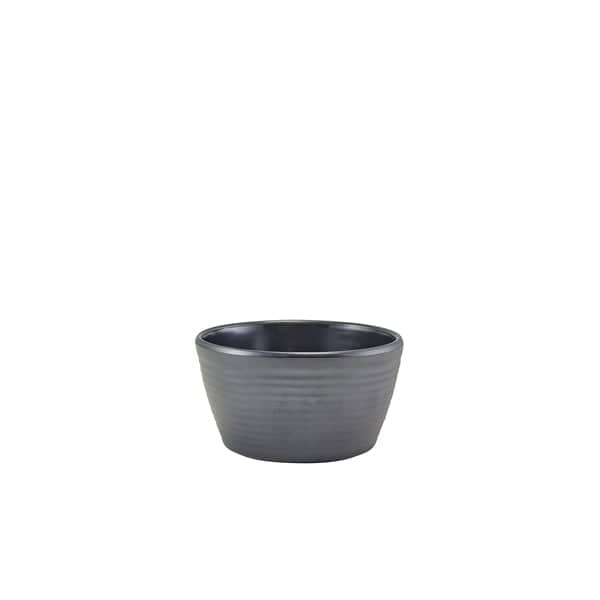 Ramekin Ripple, melamine matt black - 113ml (24 pcs.)