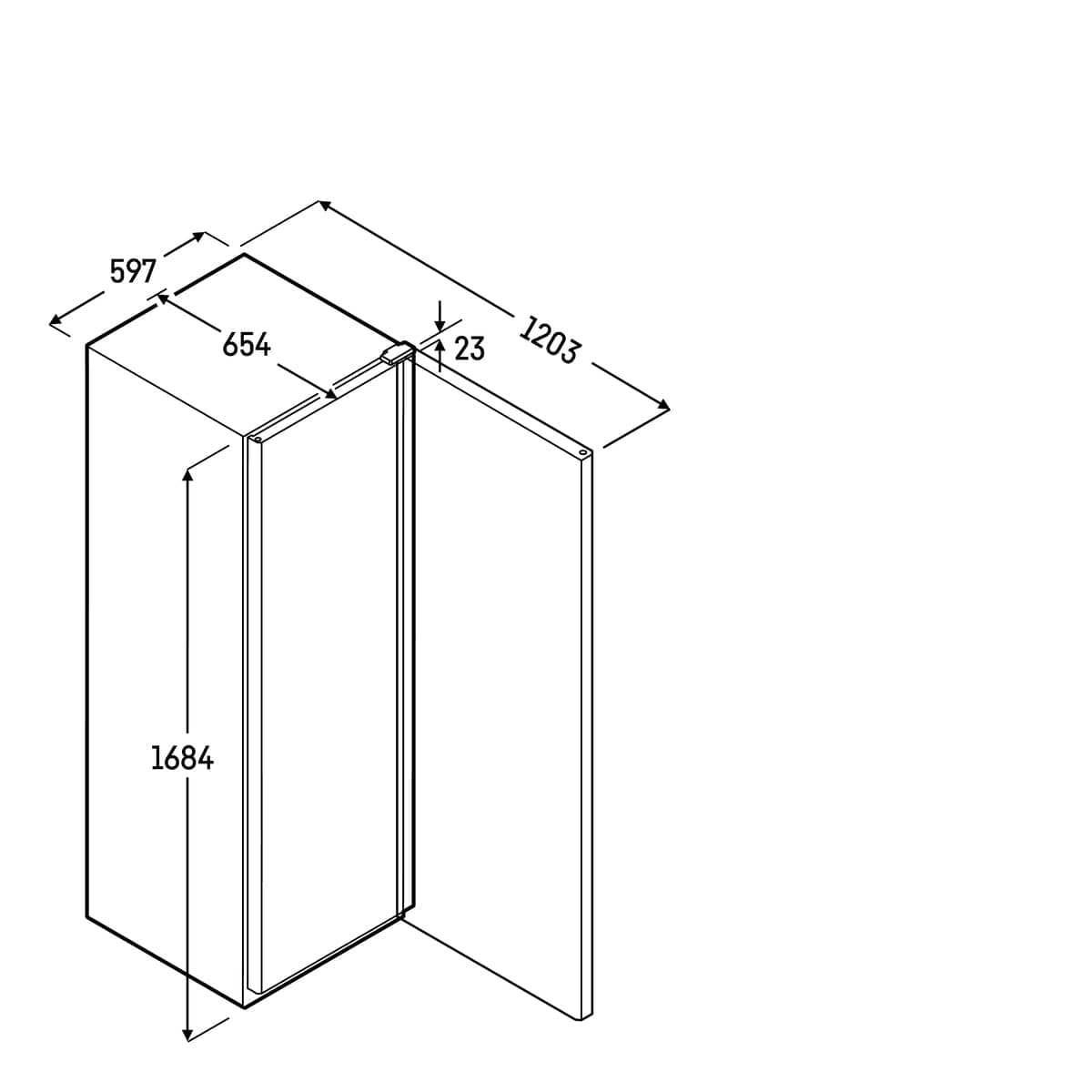 Liebherr Getränkekühlschrank MRFvc 3501-20 Performance - 327 l, H 168,4 cm