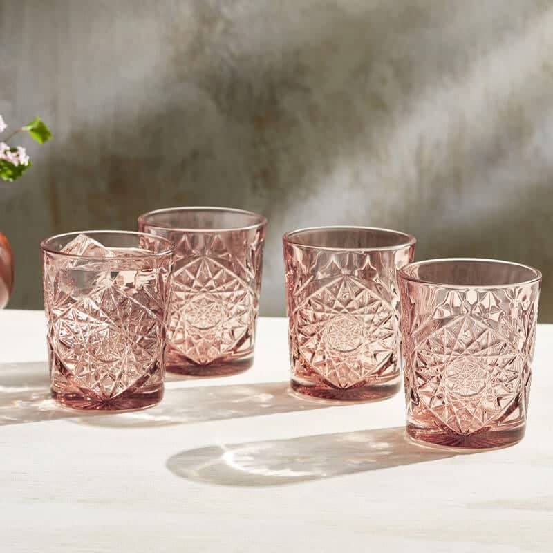 D.O.F. Vaso ICON rosa viejo, Onis - 355 ml (6 uds.)