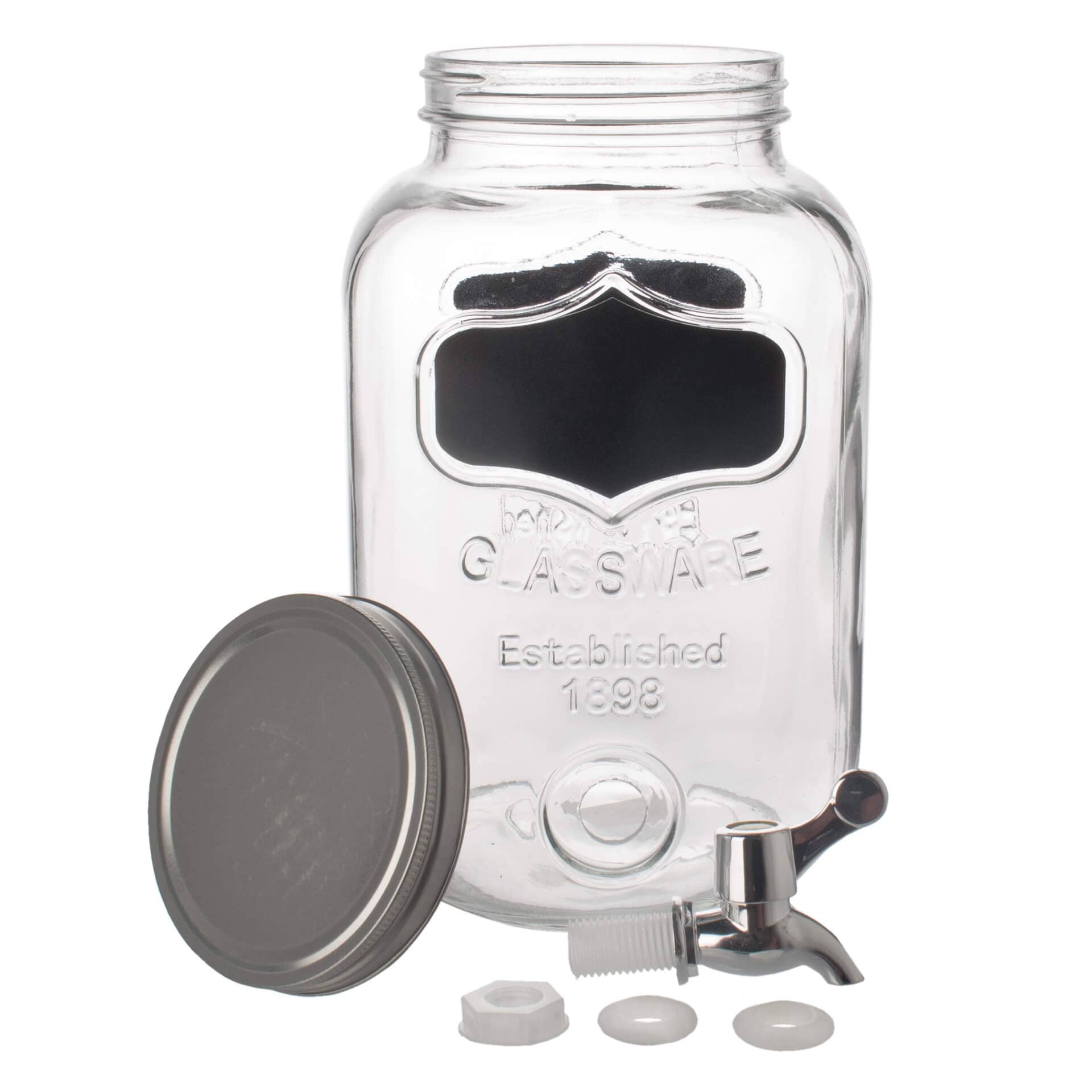 Dispensador de bebidas con superficie para escribir con tiza - 4,5 l