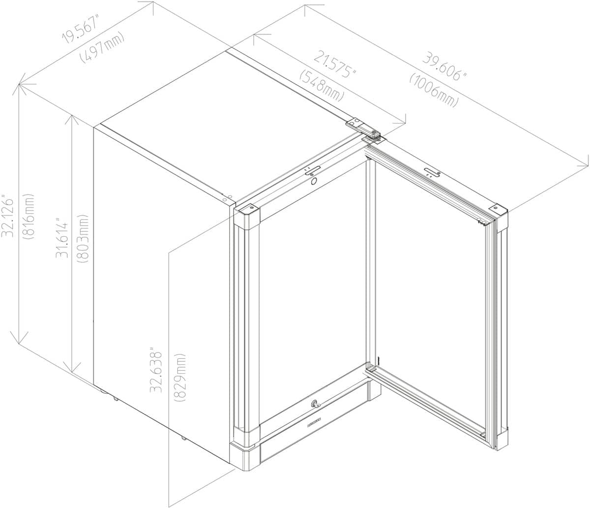 Liebherr Countertop Freezer Fv 913-41 - 93 L, H 83 cm
