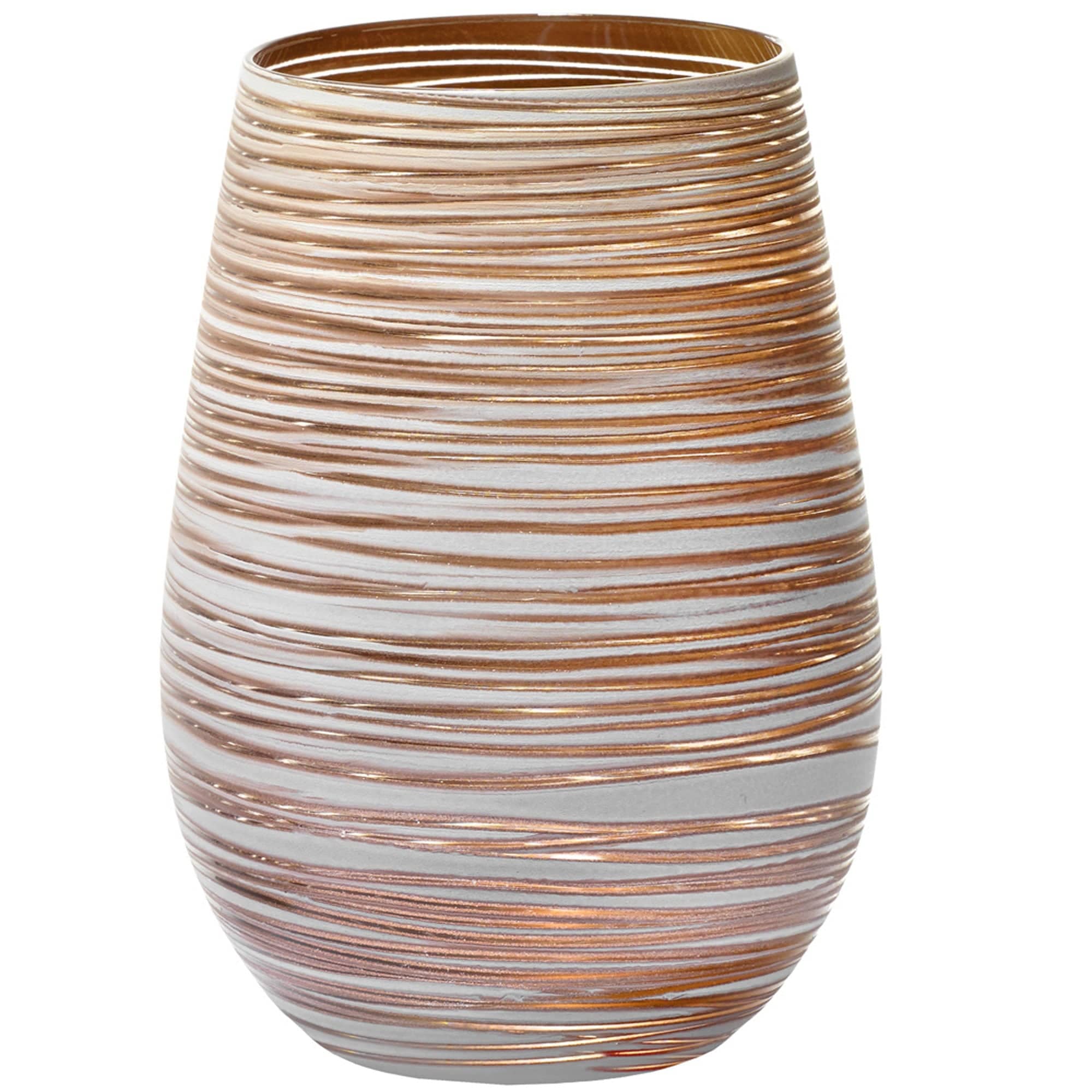 Gobelet Twister blanc-bronze, Stölzle - 465ml