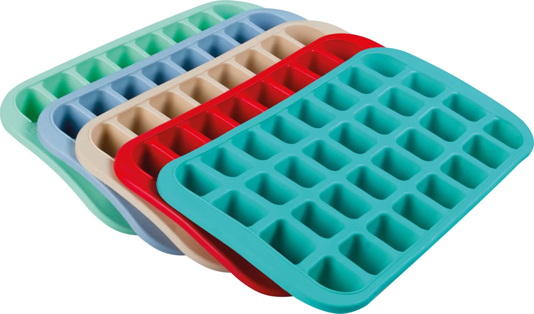 Moule à glaçons, 32 cubes - caoutchouc (3,2cm)