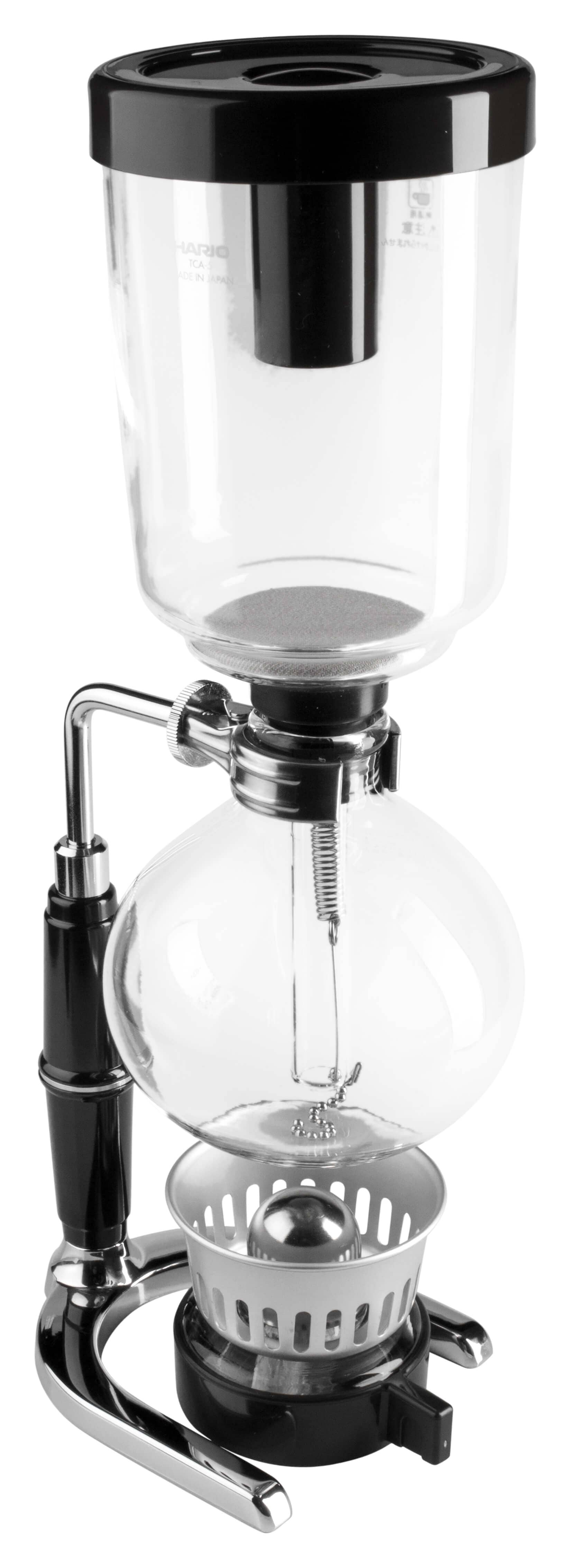 Cafetera de sifón Technica TCA-5, Hario - 5 tazas, 600 ml