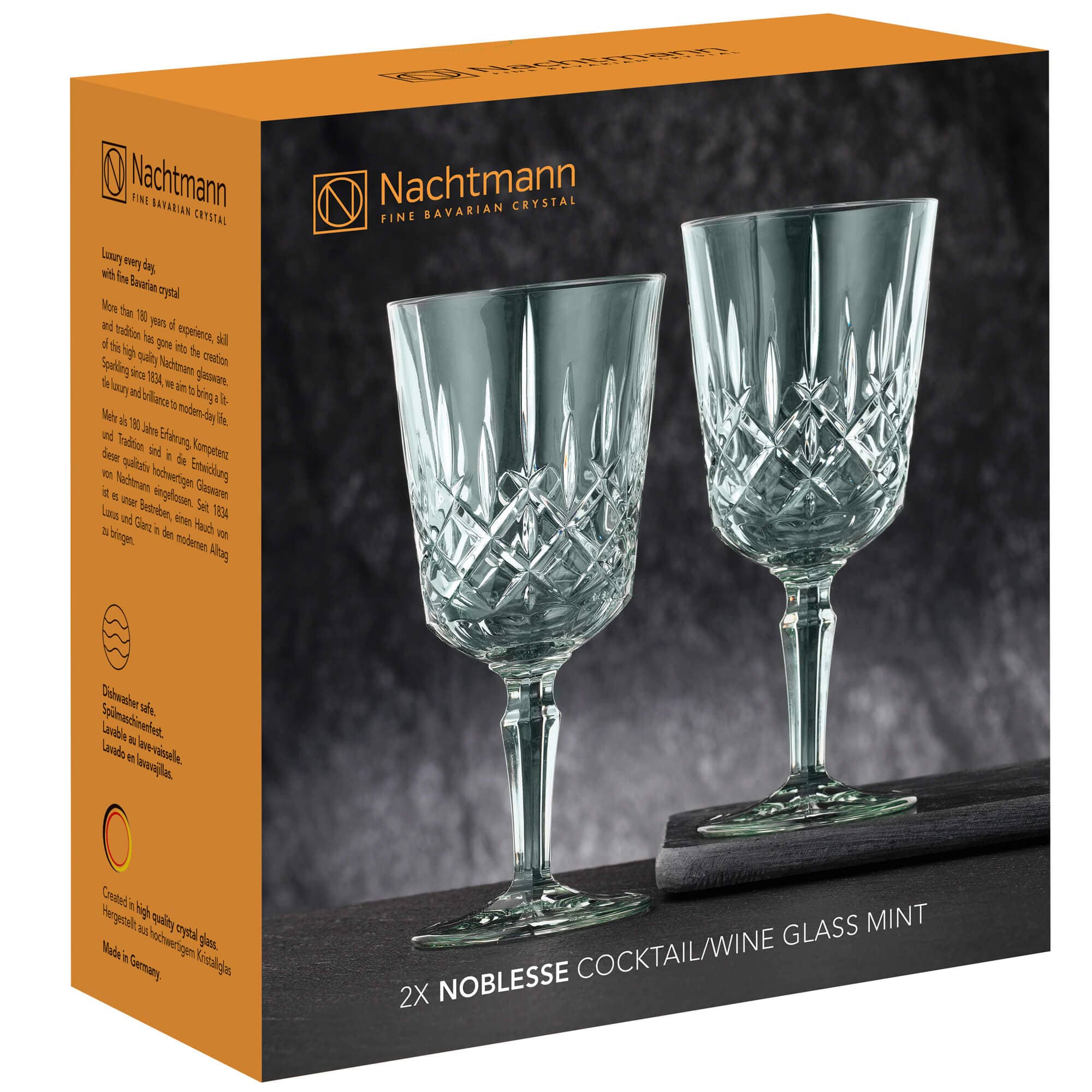 Cocktail/Wine glass mint Noblesse, Nachtmann - 355ml (2 pcs.)