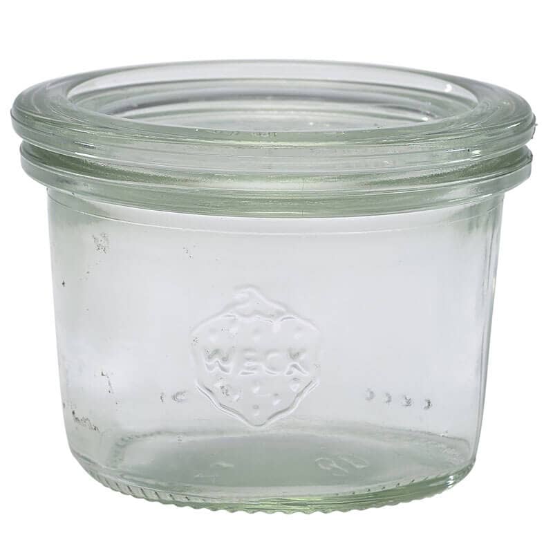 Mini bocaux Weck avec couvercle - 80 ml / 4,5 x 6 cm (24 pcs)
