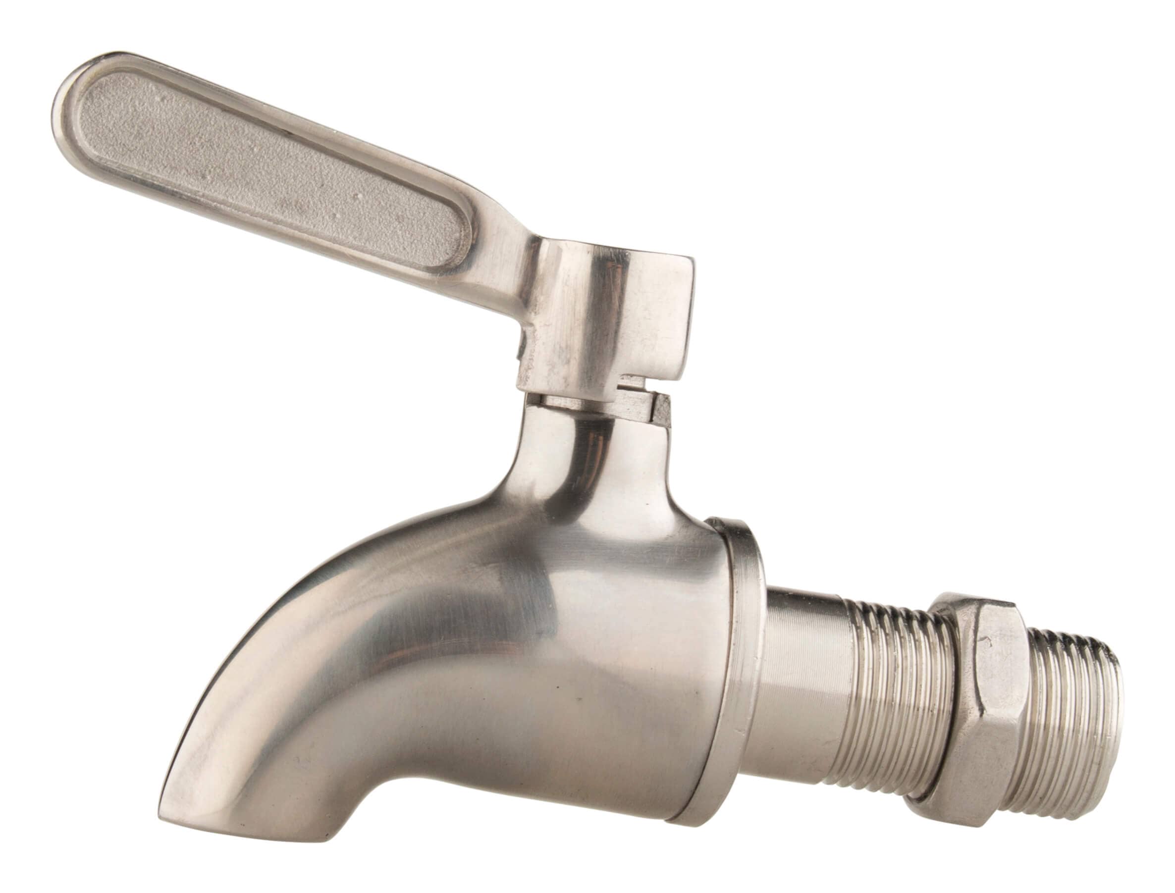 Grifo de acero inoxidable para dispensador de bebidas