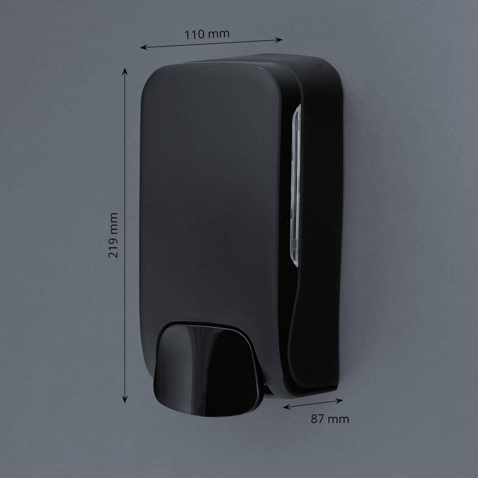 Soap dispenser 500 ml - matte black