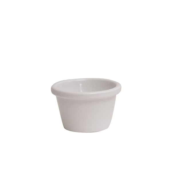 Coupelle à sauce en mélamine, blanche - 85 ml (24 pièces)