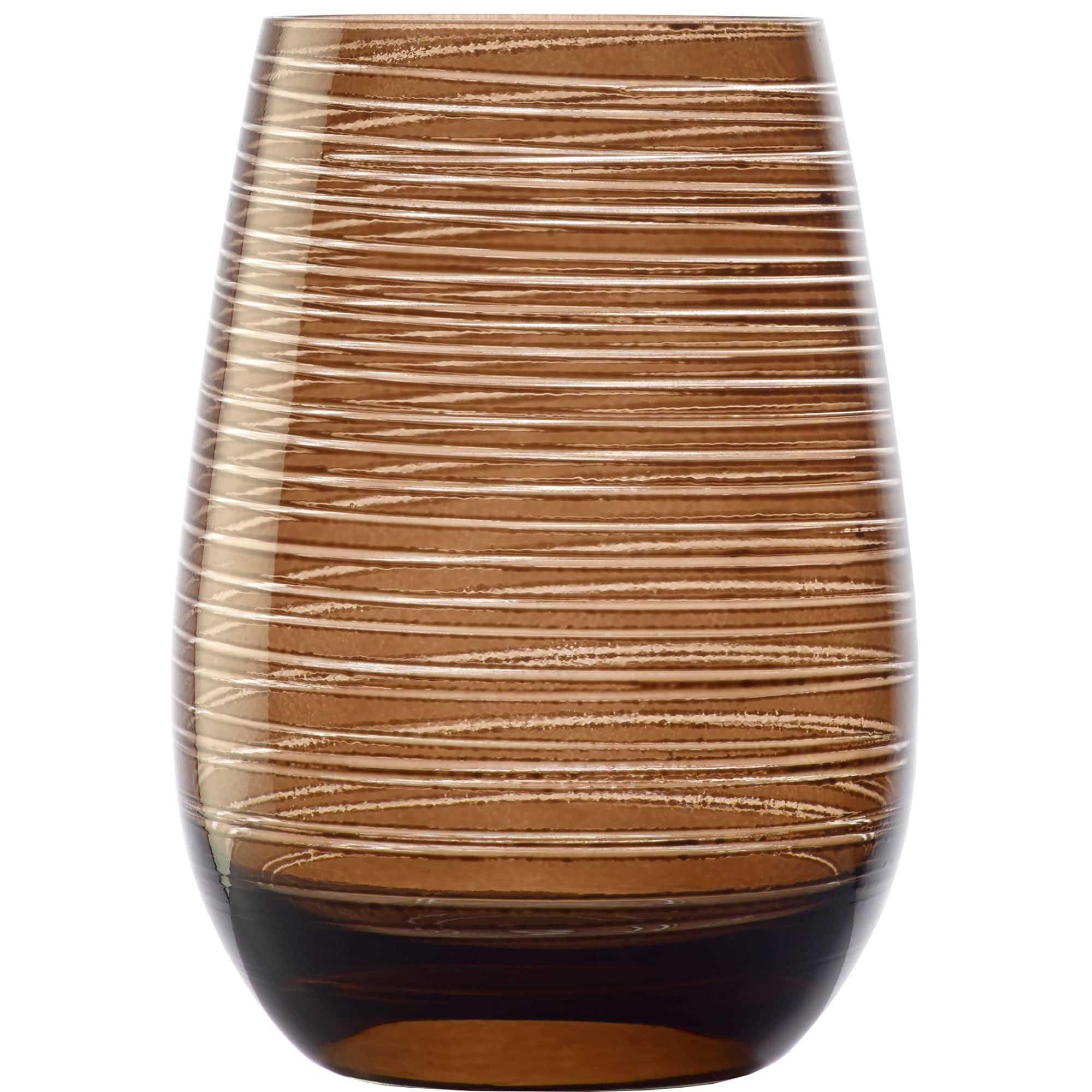 Gobelet Twister marron, Stölzle - 465ml