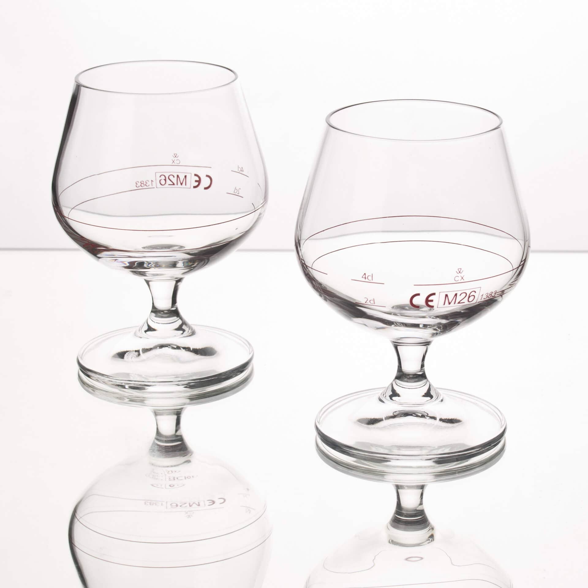 Copa de coñac Casino, Table Roc - 140 ml, 2 cl + 4 cl marca (6 unidades)