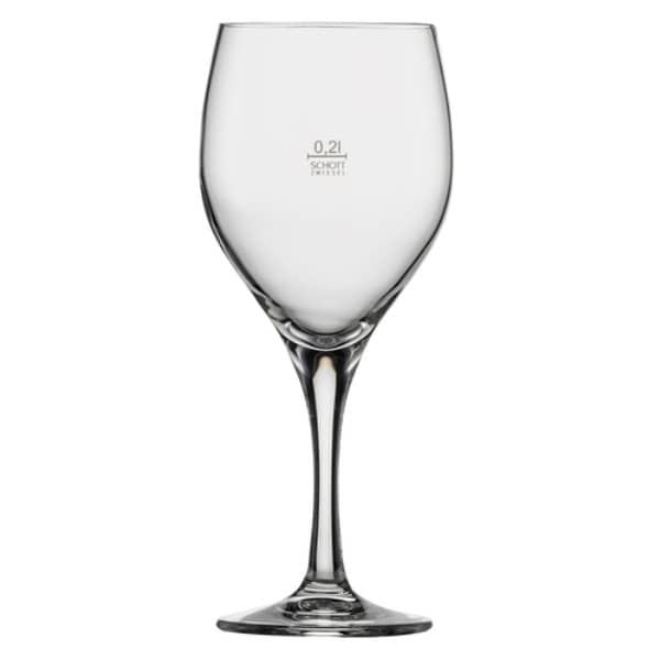 Copa de vino tinto y vaso de agua, Mondial Schott Zwiesel - 445 ml, 0,1 l + 0,2 l marca (6 uds)
