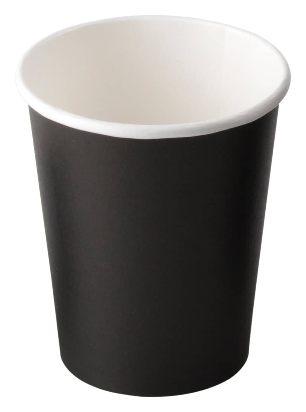 Vasos desechables Fiesta, negros - 230 ml (1000 uds)