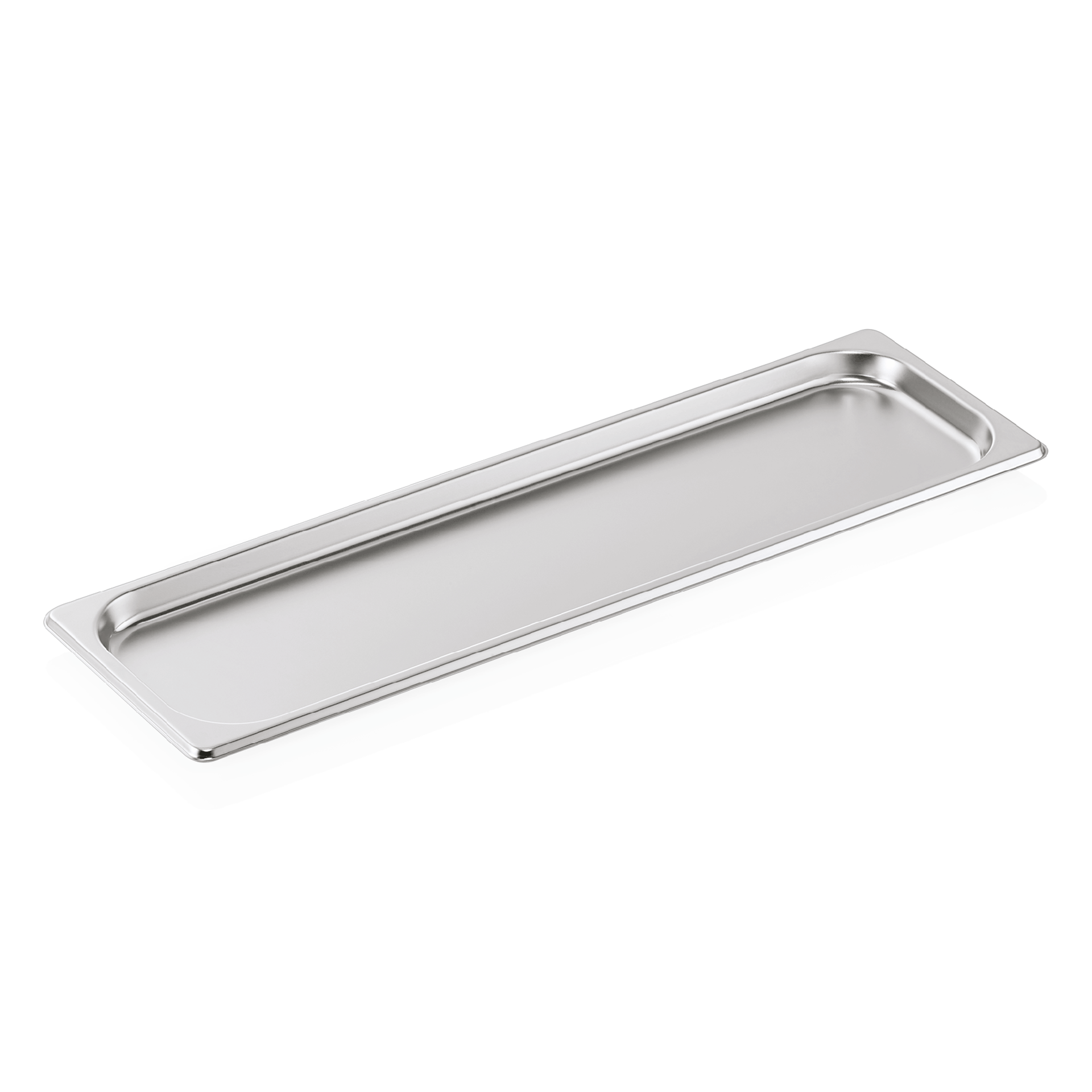 Recipiente GN 2/4, CNS - H 2 cm (serie GN CORE)