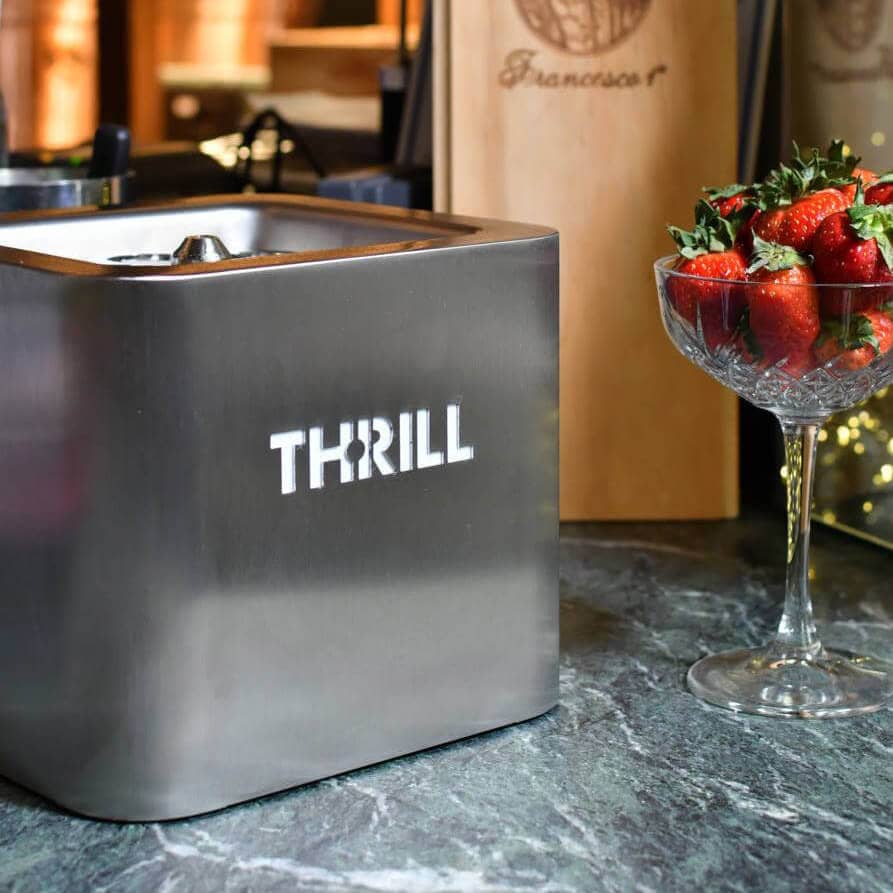 CO2 glass chiller Thrill Vortex Cube - stainless steel